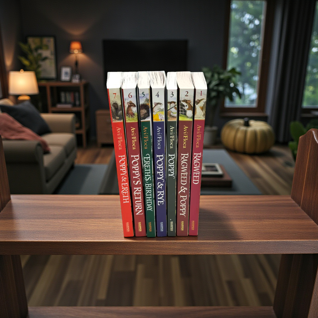 Poppy Tales from Dimwood Forest – 7 Book Collection Set by Avi (Ragweed, Poppy, Poppy & Rye, Ereth’s Birthday & More)