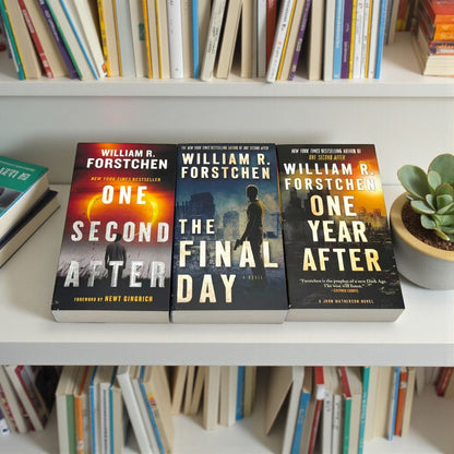 One Second After Trilogy by William R. Forstchen (3-Book Complete Post-Apocalyptic Collection Set)