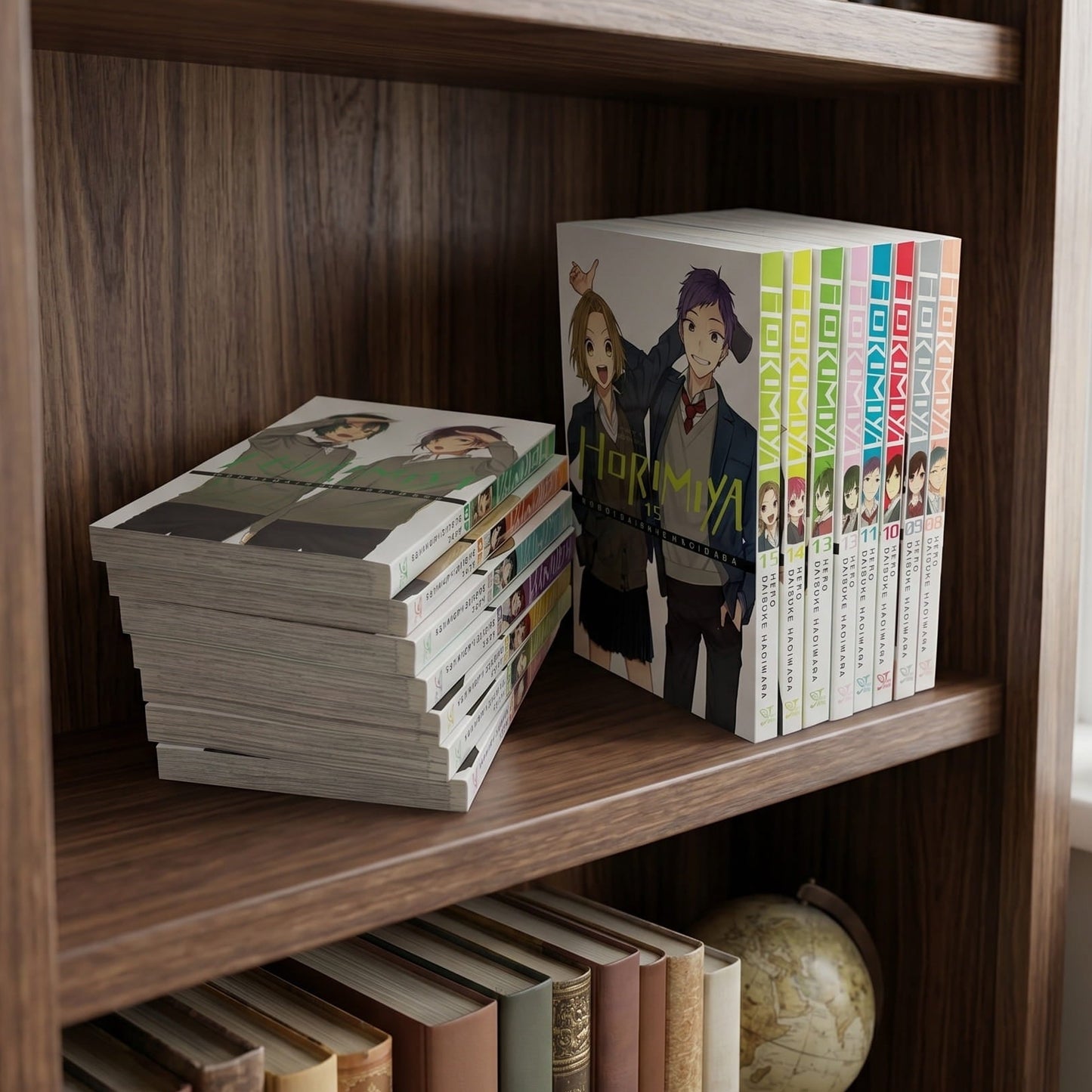 Horimiya Manga Set Vol. 1–15 by HERO & Daisuke Hagiwara (Complete School Life Romance Collection)