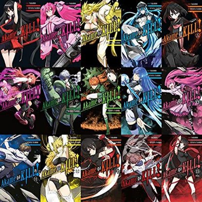 Akame ga KILL! Manga Set 1-15