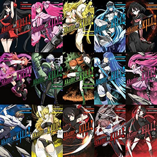 Akame ga KILL! Manga Set 1-15