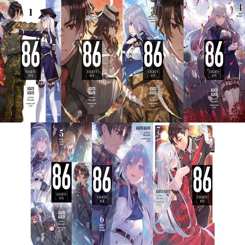 86--EIGHTY-SIX Light Novels Vol. 1-7 Set