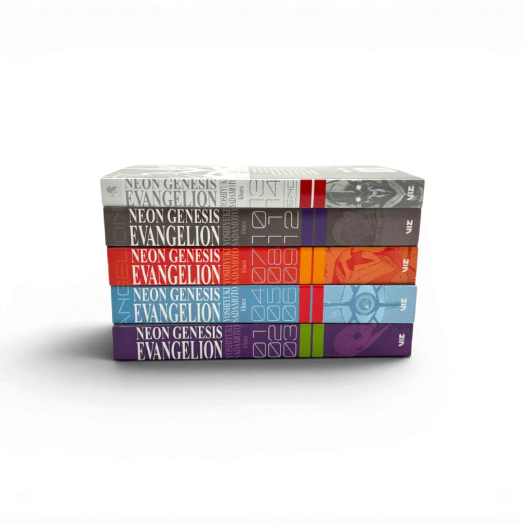 Neon Genesis Evangelion Manga Set (Complete 5 Omnibus Editions)