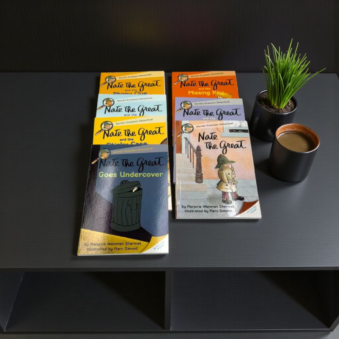 Nate the Great Books Set I (7 Books) – Complete Mystery Collection (Book 1–7)
