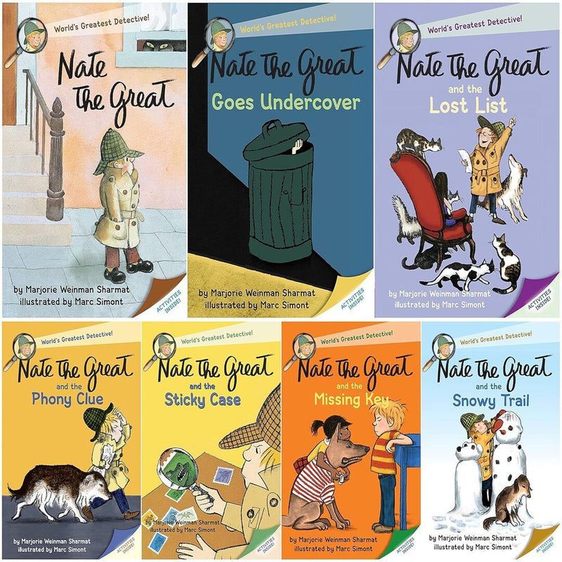 Nate the Great Books SET I (7 Books):Book 1 - Book 7