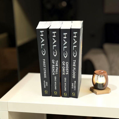 The Original Halo Book Series Collection (The Fall of Reach, The Flood, First Strike, Ghosts of Onyx)