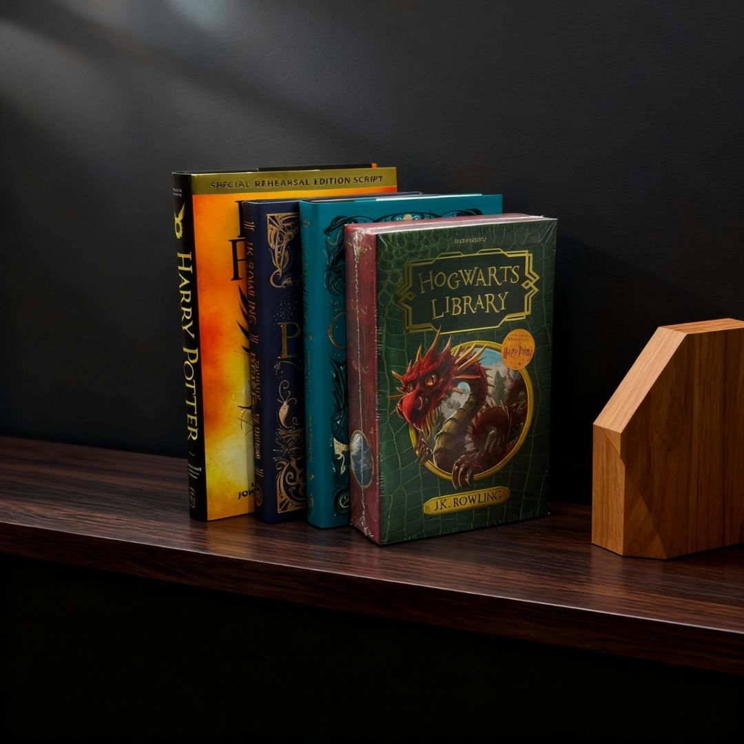 J.K. Rowling (Harry Potter and the Cursed Child Parts One and Two, Fantastic Beasts The Crimes of Grindelwald,The Original Screenplay,Quidditch Through the Ages and more) 6 Books Collection Set