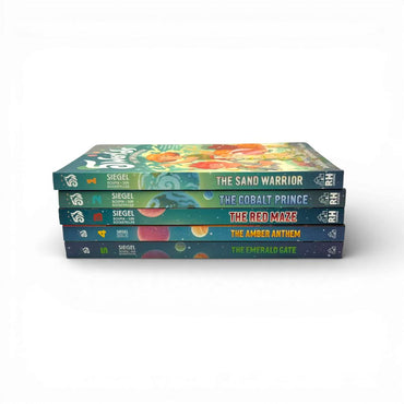 5 Worlds Book Series 1–5 (Complete Graphic Novel Collection Set by Mark Siegel)