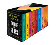 Throne of Glass Box Set (Paperback) by Sarah J. Maas – Complete Fantasy Series Collection [2023 Edition]