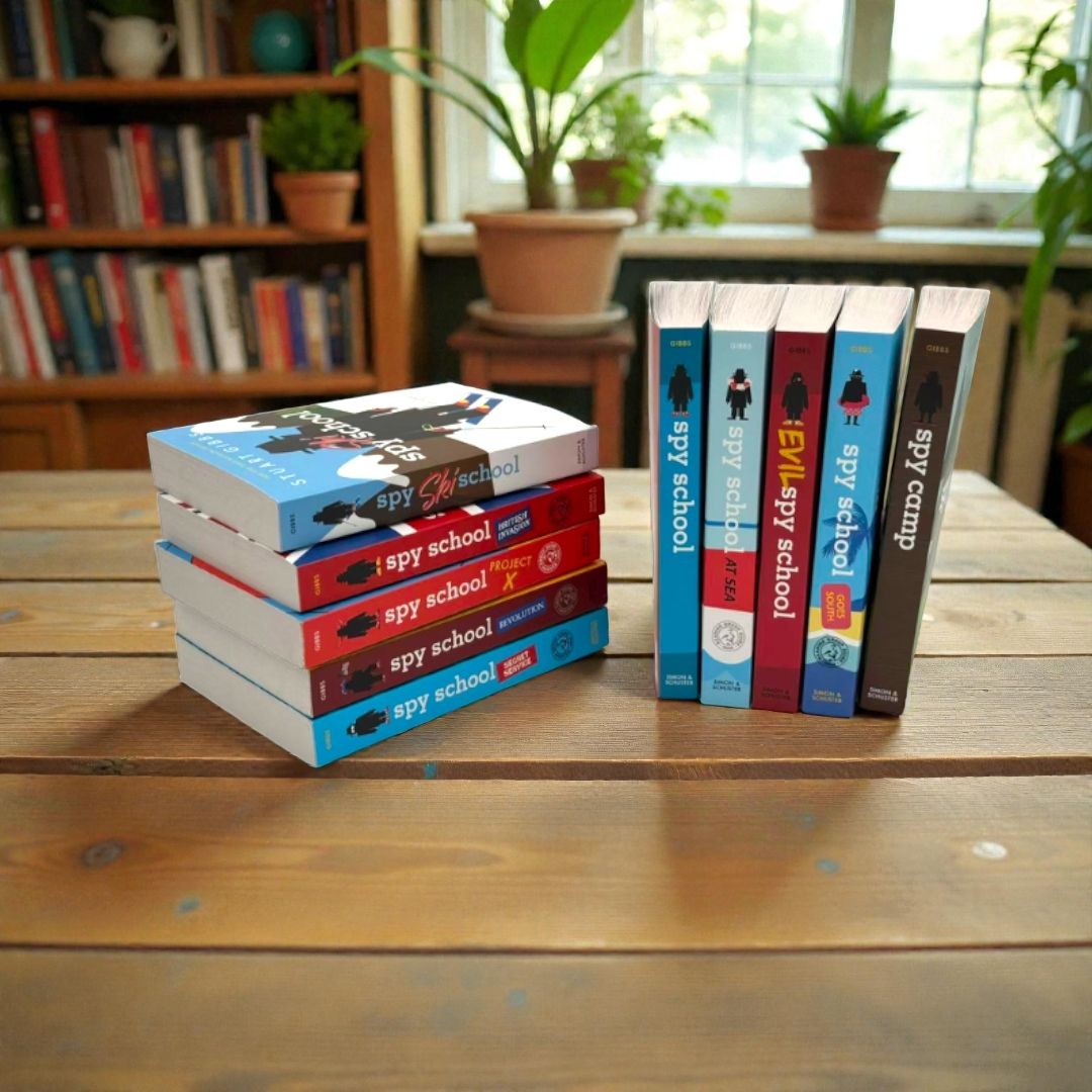 Spy School Series Complete 10-Book Set (Books 1–10 by Stuart Gibbs)