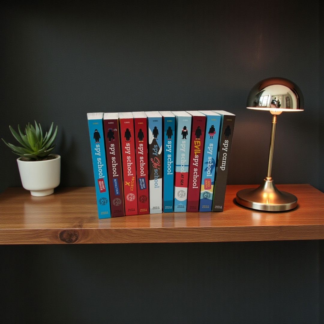 Spy School Series Complete 10-Book Set (Books 1–10 by Stuart Gibbs)