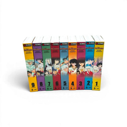 Inuyasha VIZBIG Edition Manga 9-Book Collection Set by Rumiko Takahashi (Volumes 1–9)