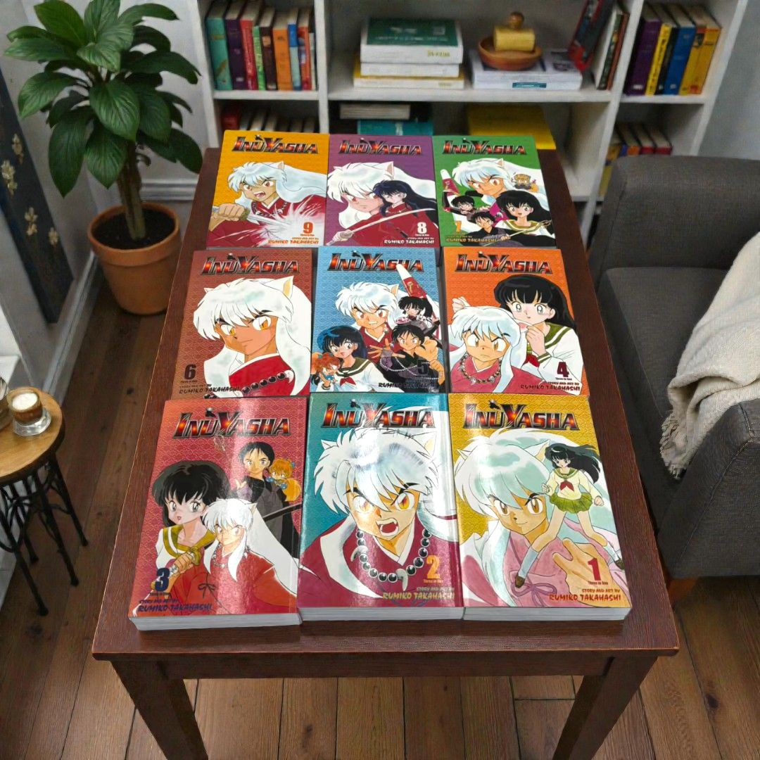 Inuyasha VIZBIG Edition Manga 9-Book Collection Set by Rumiko Takahashi (Volumes 1–9)