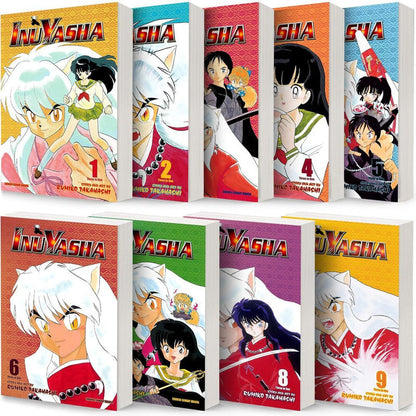 Inuyasha VIZBIG Edition Manga by Rumiko Takahashi:9-book Collection Set Vol 1-9