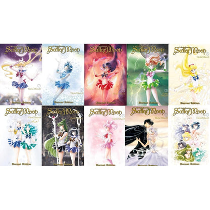 Sailor Moon Eternal Edition Vol. 1–10 by Naoko Takeuchi (Deluxe Manga Box Set Collection)