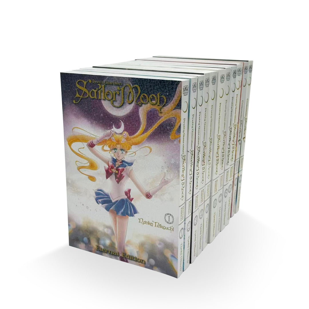 Sailor Moon Eternal Edition Vol. 1–10 by Naoko Takeuchi (Deluxe Manga Box Set Collection)