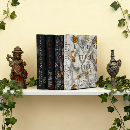 Blood and Ash Complete Series 4-Book Collection Set by Jennifer L. Armentrout (From Blood and Ash, A Kingdom of Flesh and Fire, War of Two Queens)