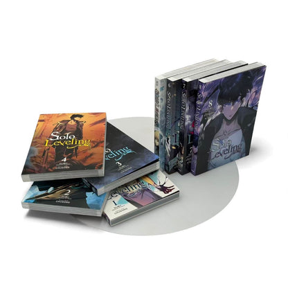 Solo Leveling Manga Series Vol. 1–8 by Chugong (Complete Fantasy Action Collection Set)
