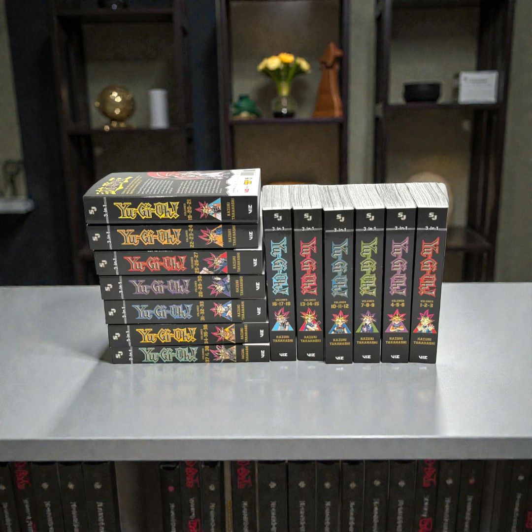 Yu-Gi-Oh! 3-in-1 Edition Complete 13-Book Manga Set by Kazuki Takahashi (Ultimate Collection)