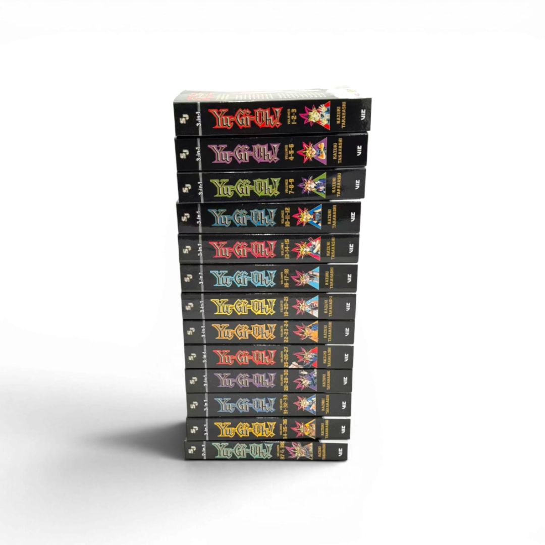 Yu-Gi-Oh! 3-in-1 Edition Complete 13-Book Manga Set by Kazuki Takahashi (Ultimate Collection)