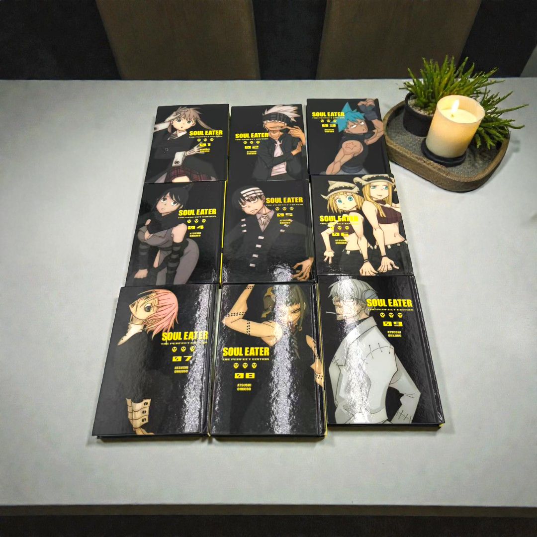 Soul Eater: The Perfect Edition Manga Set Vol. 1–9 by Atsushi Ohkubo (Complete Hardcover Collection)