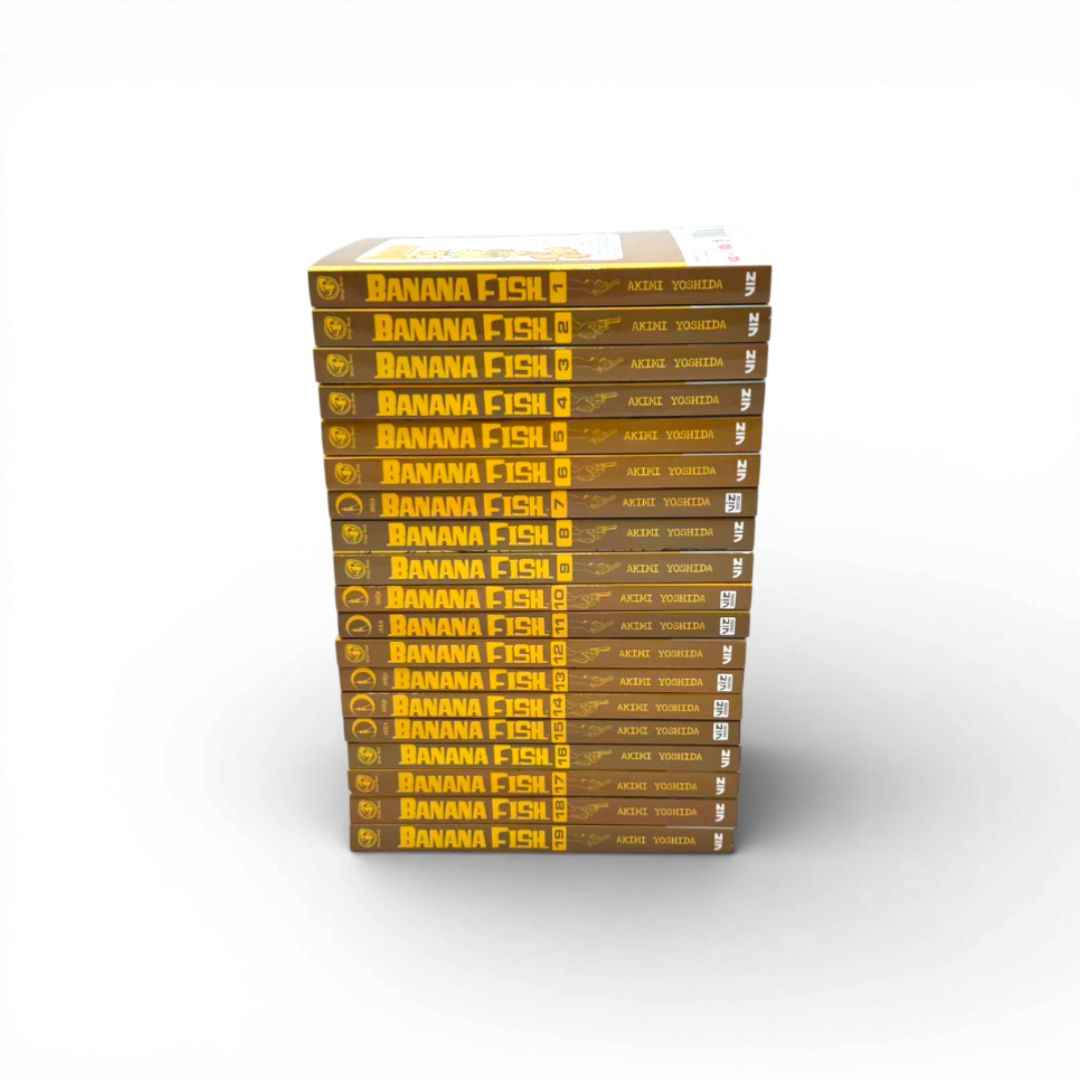 Banana Fish Manga Complete 19-Book Set Vol. 1–19 by Akimi Yoshida – Manga Box Set Collection
