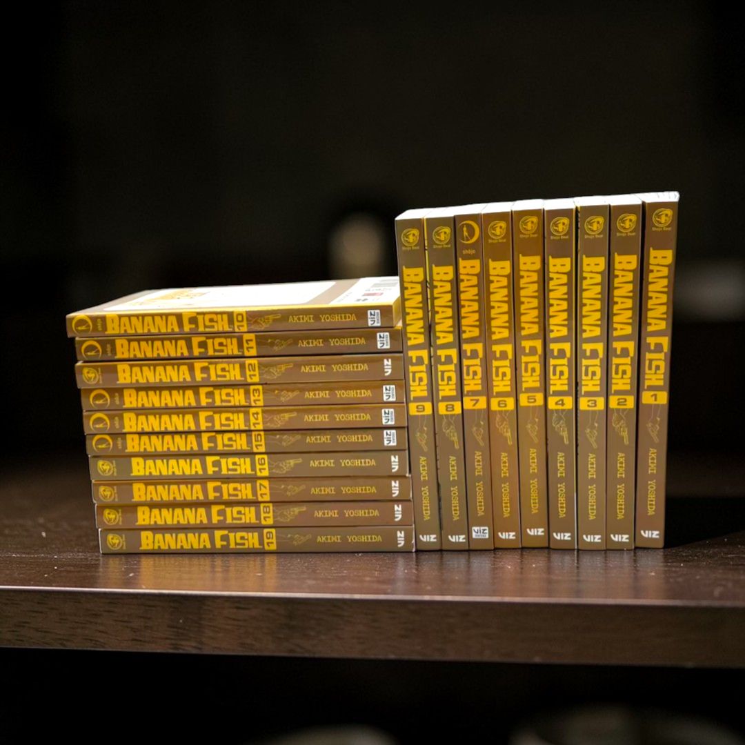 Banana Fish Manga Complete 19-Book Set Vol. 1–19 by Akimi Yoshida – Manga Box Set Collection