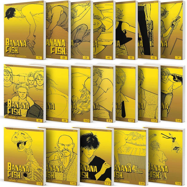 Banana Fish Manga Complete 19-book Set Vol. 1-19 by Akimi Yoshida