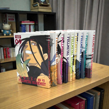 Fullmetal Alchemist: Fullmetal Edition – Manga 9-Book Set Vol. 1–9 by Hiromu Arakawa (Hardcover Collector’s Edition)