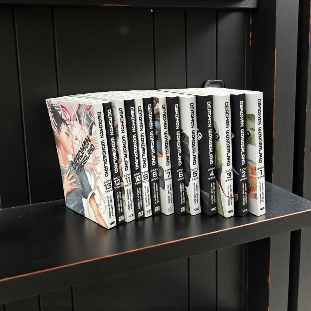 Deadman Wonderland Manga Set Vol. 1–13 (Complete Series Collection by Jinsei Kataoka & Kazuma Kondou)