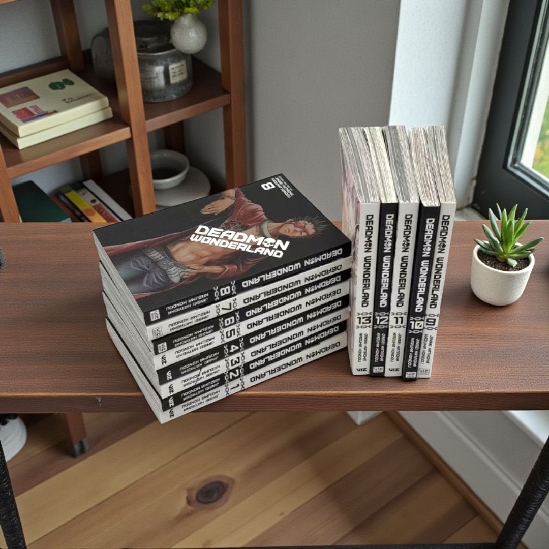 Deadman Wonderland Manga Set Vol. 1–13 (Complete Series Collection by Jinsei Kataoka & Kazuma Kondou)