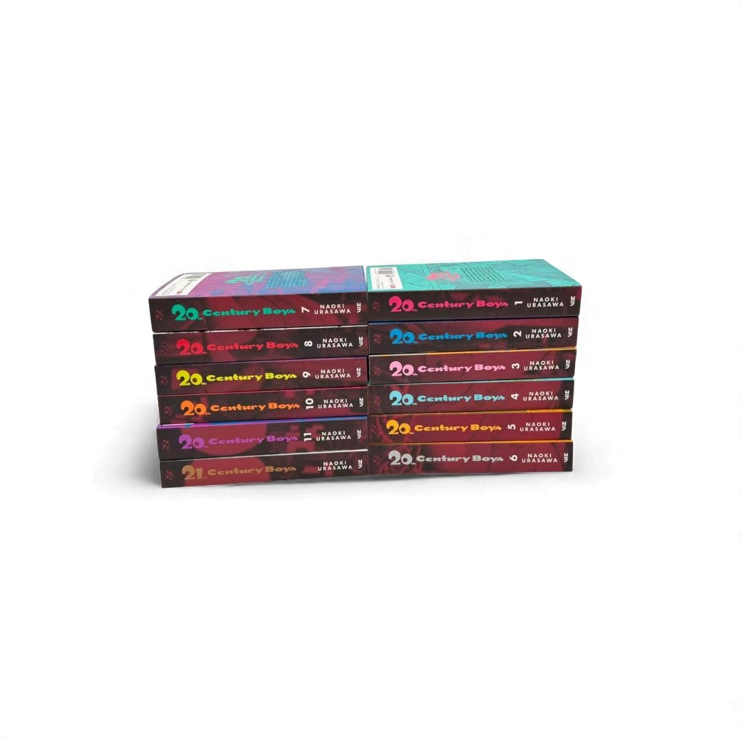 20th Century Boys Complete Collection Set: The Perfect Edition by Naoki Urasawa (Complete Manga Set Vol. 1–12)