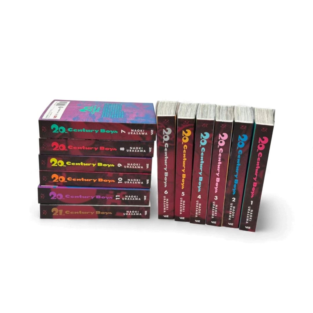 20th Century Boys Complete Collection Set: The Perfect Edition by Naoki Urasawa (Complete Manga Set Vol. 1–12)