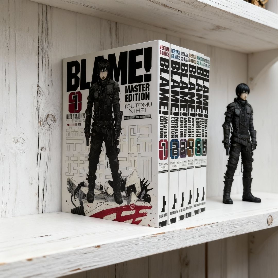 BLAME! Manga Vol. 1–6 Complete Master Edition by Tsutomu Nihei (Sci-Fi Cyberpunk Collection Set)