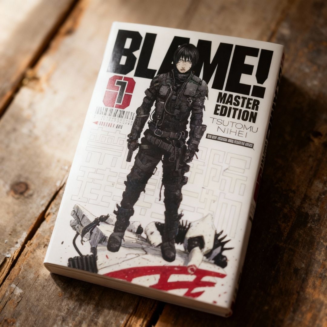 BLAME! Manga Vol. 1–6 Complete Master Edition by Tsutomu Nihei (Sci-Fi Cyberpunk Collection Set)