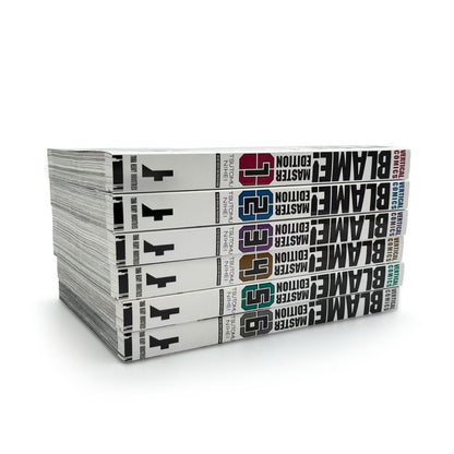 BLAME! Manga Vol. 1–6 Complete Master Edition by Tsutomu Nihei (Sci-Fi Cyberpunk Collection Set)