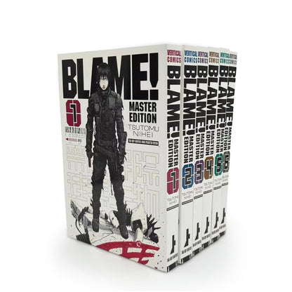 BLAME! Manga Vol. 1–6 Complete Master Edition by Tsutomu Nihei (Sci-Fi Cyberpunk Collection Set)