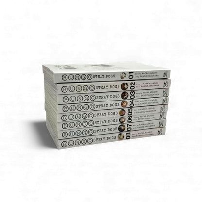 Bungo Stray Dogs Manga Set Vol. 1–8 by Kafka Asagiri & Sango Harukawa (English Edition)