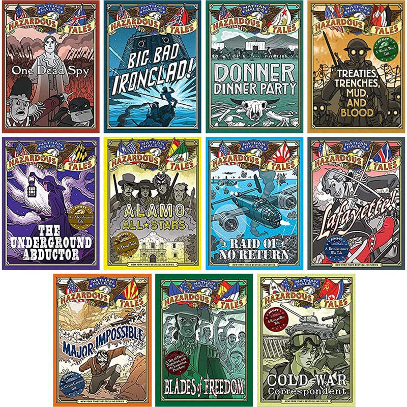 Nathan Hale’s Hazardous Tales Series 1-11