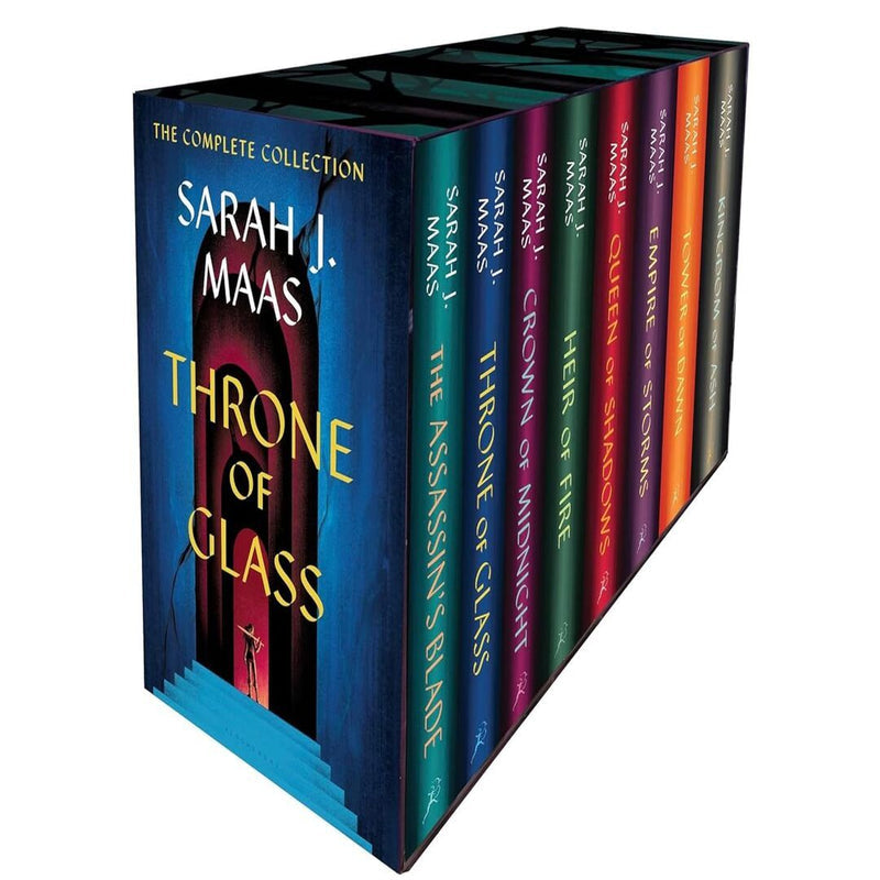 The Throne of Glass Series Books 1 - 8 Set by Sarah J Maas