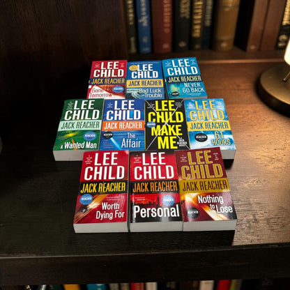 Jack Reacher Series II 10-Book Set (Books #11–20) by Lee Child – Mass Market Paperback Collection