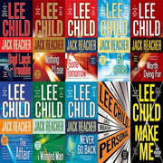 Lee Child’s Jack Reacher Series II 10 Books Set (#11 - #20) - Mass Market Paperback