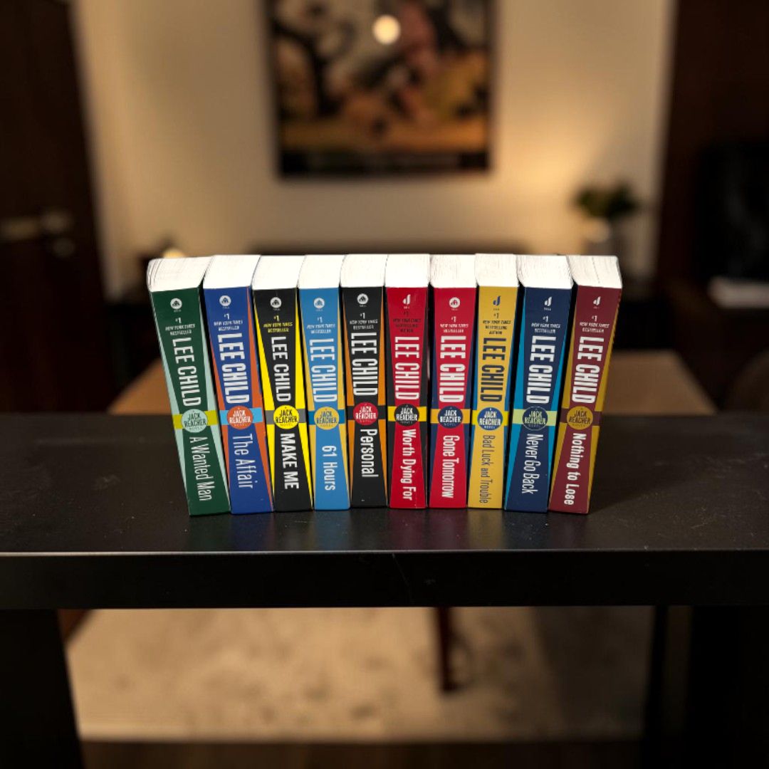 Jack Reacher Series II 10-Book Set (Books #11–20) by Lee Child – Mass Market Paperback Collection