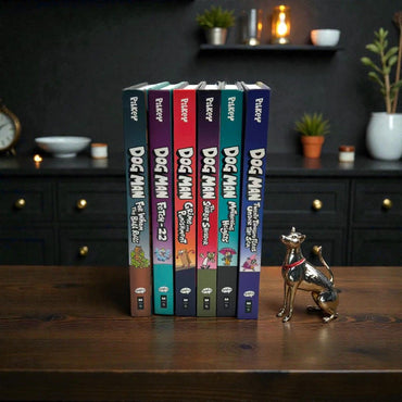 Dog Man 6-Book Collection Set (Books #7–#12) by Dav Pilkey