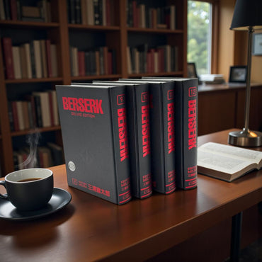 Berserk Deluxe Edition Set IV (Volumes 9–12) | Premium Leatherbound Manga Collection