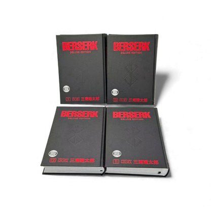 Berserk Deluxe Edition Set IV (Volumes 9–12) | Premium Leatherbound Manga Collection