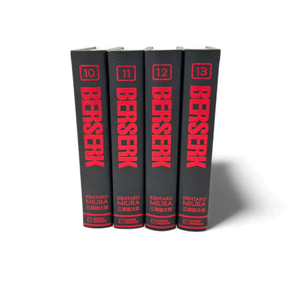 Berserk Deluxe Edition 4-Book Collection Set by Kentaro Miura (Volumes 10–13, Hardcover Manga Set)