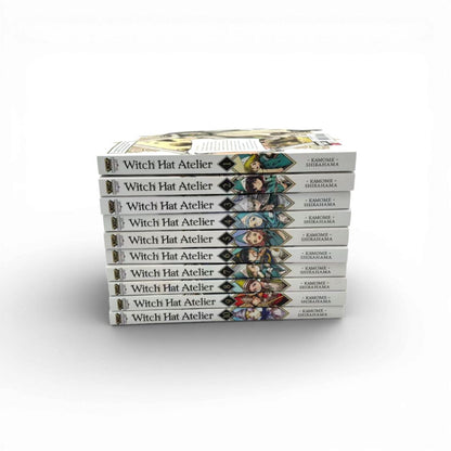 Witch Hat Atelier Series 10-Book Set (Vol. 1–10) – Complete Fantasy Magic Manga Collection
