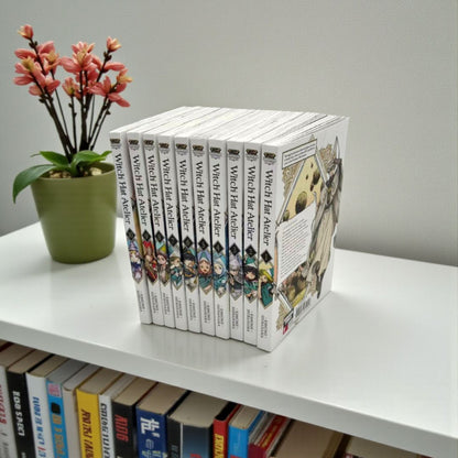Witch Hat Atelier Series 10-Book Set (Vol. 1–10) – Complete Fantasy Magic Manga Collection