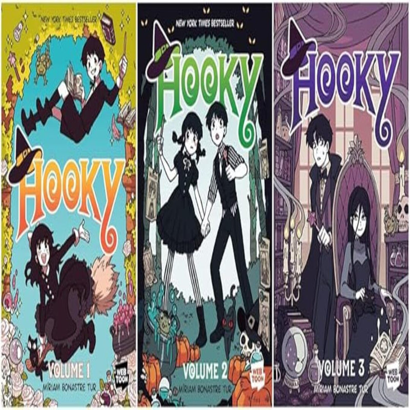 Hooky Series 3 Books Set (Volume 1 - 3)